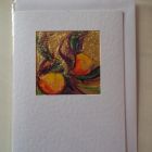 Passion fruit<br />A5 card, painting is acrylic and dutch gold<br />&pound;10